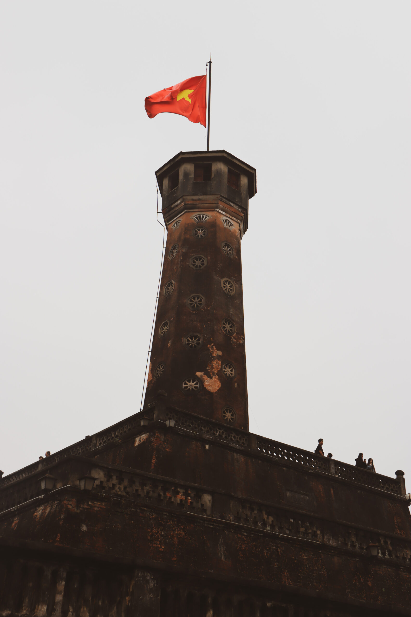 Travel with footprints_Flag Tower_Hanoi Travel with footprints Flag Tower Hanoi